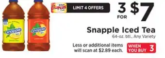 ShopRite Iced tea offer