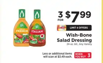 ShopRite Salad dressing offer