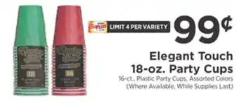 ShopRite 18-oz. party cups offer