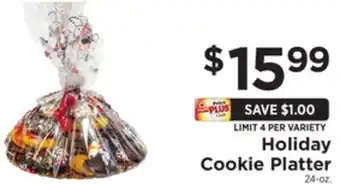 ShopRite Holiday cookie platter offer