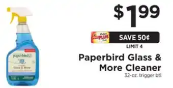 ShopRite Glass & more cleaner offer