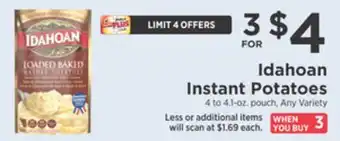 ShopRite Instant potatoes offer