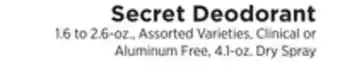 ShopRite Deodorant offer