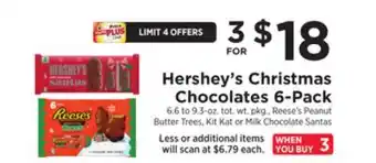 ShopRite Christmas chocolates 6-pack offer