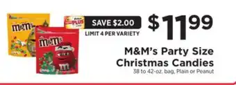 ShopRite Party size christmas candies offer