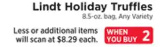 ShopRite Holiday truffles offer