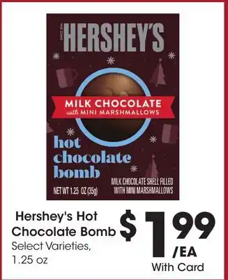Ralphs Hershey's hot chocolate bomb offer