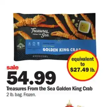 Meijer Treasures from the sea golden king crab offer