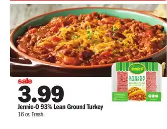 Meijer Jennie-o 93% lean ground turkey offer