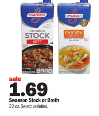 Meijer Swanson stock or broth offer