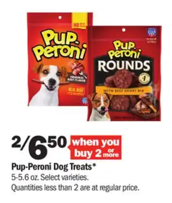 Meijer Pup-peroni dog treats offer