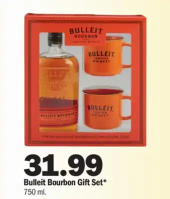 Meijer Bulleit bourbon gift set offer