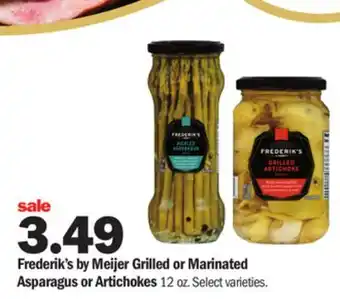 Meijer Frederik's by meijer grilled or marinated asparagus or artichokes offer