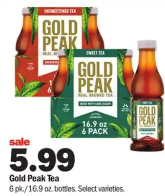 Meijer Gold peak tea offer