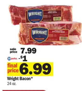 Meijer Wright bacon offer