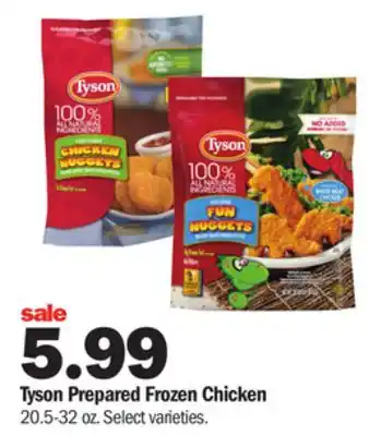 Meijer Tyson prepared frozen chicken offer