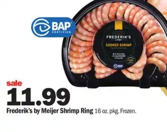 Meijer Frederik's by meijer shrimp ring offer