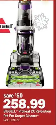 Meijer Bissell proheat 2x revolution pet pro carpet cleaner offer