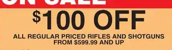 Dunham's Sports Rifles and shotguns offer