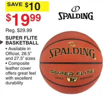 Dunham's Sports Spalding super flite basketball offer