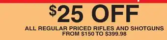 Dunham's Sports All regular priced rifles and shotguns offer