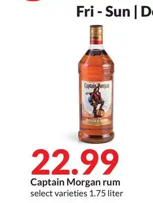 Hy-Vee Captain morgan rum offer