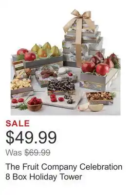 Costco The fruit company celebration 8 box holiday tower offer