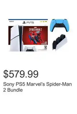 Costco Sony ps5 marvel's spider-man 2 bundle offer