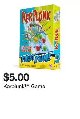 Five Below Kerplunk game offer