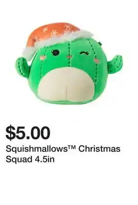 Five Below Squishmallows christmas squad 4.5in offer