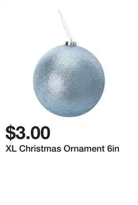 Five Below Xl christmas ornament 6in offer