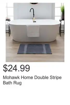 Costco Mohawk home double stripe bath rug offer