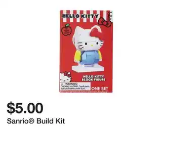 Five Below Sanrio build kit offer