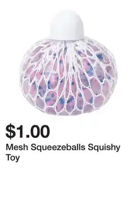 Five Below Mesh squeezeballs squishy toy offer