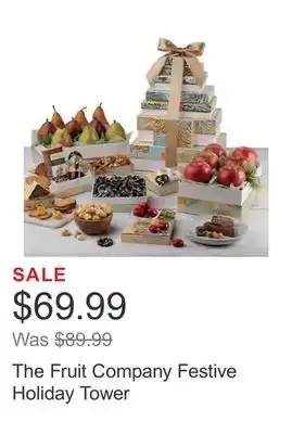 Costco The fruit company festive holiday tower offer