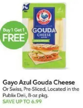 Publix Gayo Azul Gouda Cheese offer