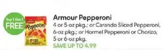 Publix Armour Pepperoni offer