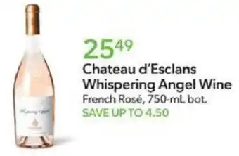 Publix Chateau d'Esclans Whispering Angel Wine offer