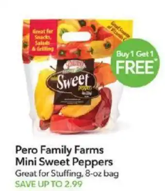 Publix Pero Family Farms Mini Sweet Peppers offer
