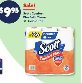 Family Dollar Scott comfort plus bath tissue offer