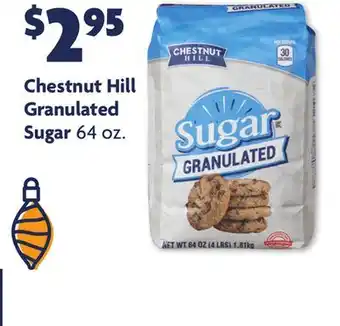 Family Dollar Chestnut hill granulated sugar offer