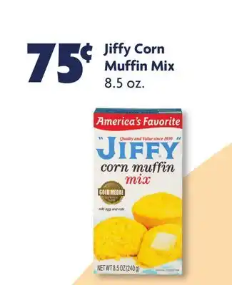 Family Dollar Jiffy corn muffin mix offer