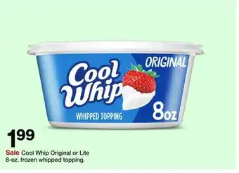 Target Cool whip original or lite offer