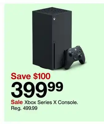Target Xbox series x console offer