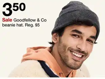 Target Goodfellow & co beanie hat offer