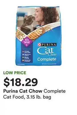 Petco Complete cat food, 3.15 lb. bag offer
