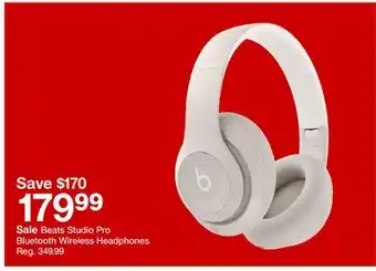 Target Beats studio pro bluetooth wireless headphones offer