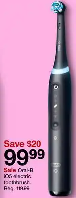 Target Oral-b io5 electric toothbrush offer