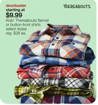JC Penney Kids' thereabouts flannel or button-front shirts offer