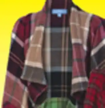 Big 5 Victory sportswear women's plaid flannel vest offer